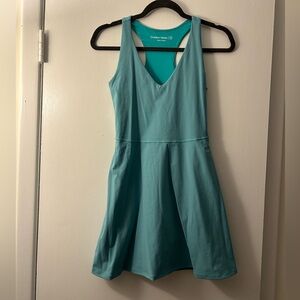 Outdoor Voices Teal Sports Dress